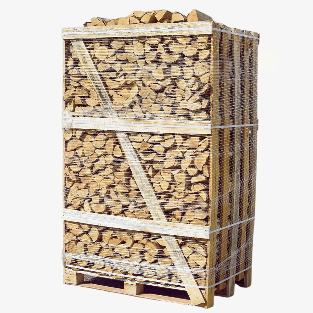 Kiste-mit-18-RM-trockenem-Buchen-Kaminholz Brennholz Birke kammergetrocknet | 2 RM – Bild 1